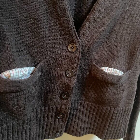 Tommy Hilfiger Women's Knitted Merino Wool Button Up Sweater Small - Picture 7 of 11